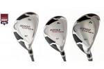 AGXGOLF LADIES MAGNUM XS SERIES GRAPHITE HYBRID IRONS SET; #5, #6 & #7 Hybrids LEFT or RIGHT HAND